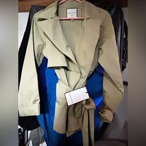 Bagatelle Olive Trench Coat